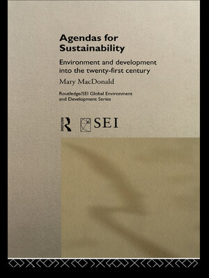 cover image of Agendas for Sustainability